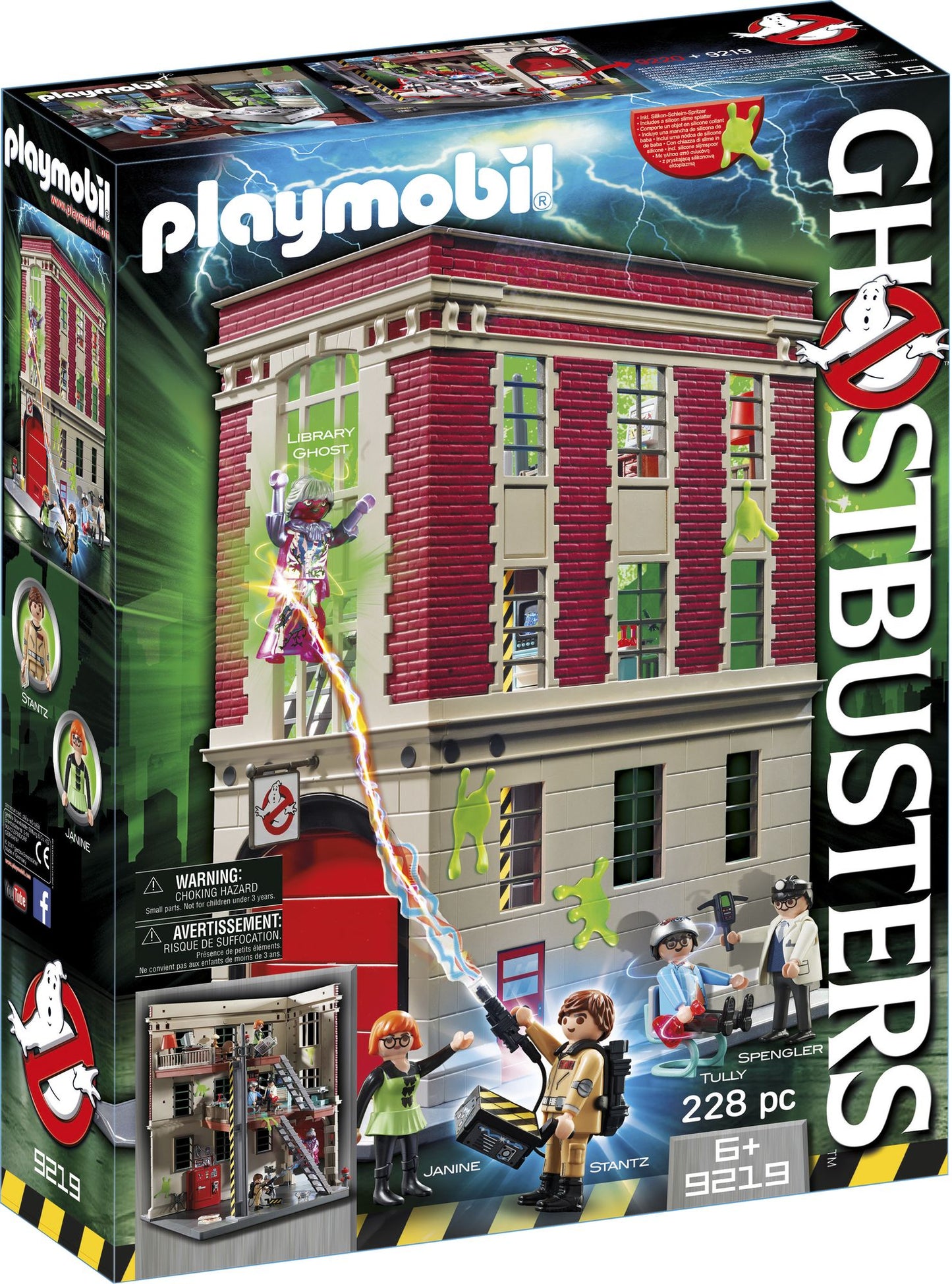 PLAYMOBIL Ghostbusters Firehouse