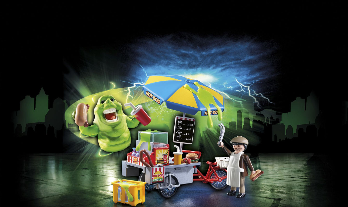 PLAYMOBIL Slimer with Hot Dog Stand