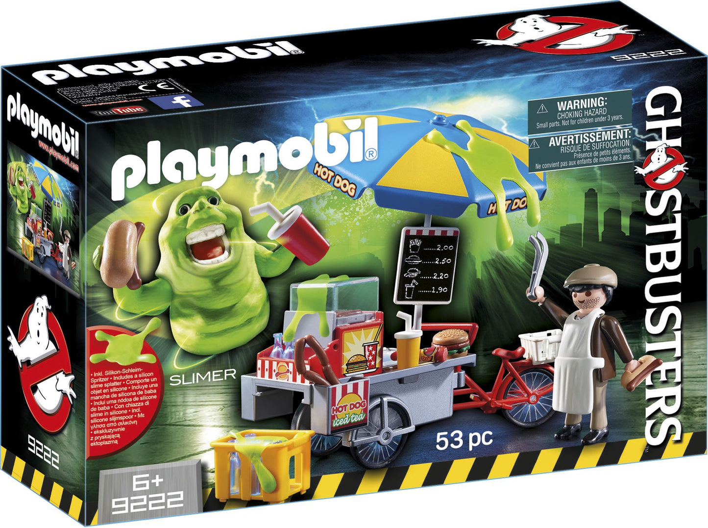PLAYMOBIL Slimer with Hot Dog Stand