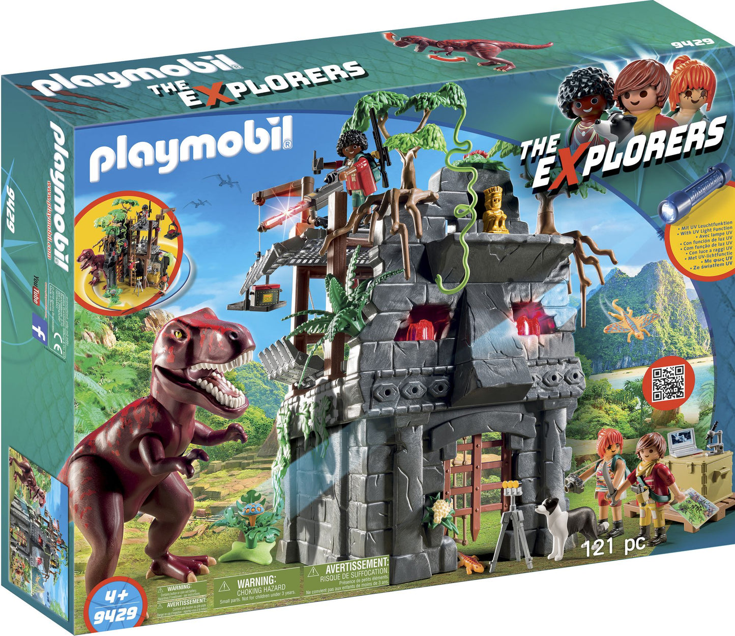 Hidden Temple with T-Rex