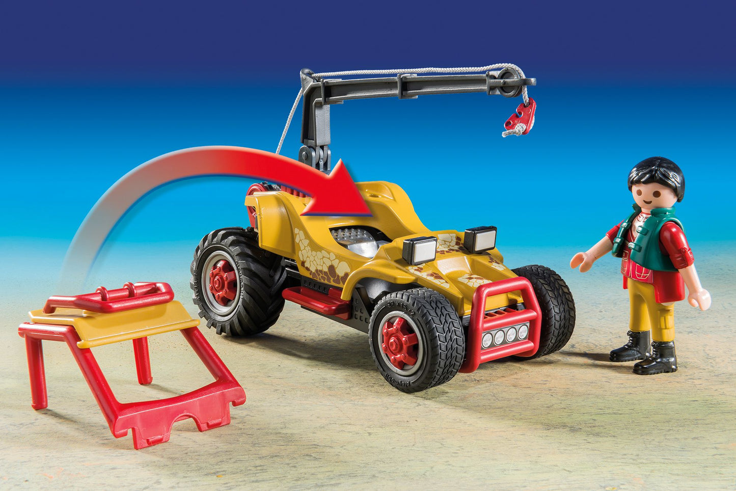 Explorer Vehicle With Stegosaurus