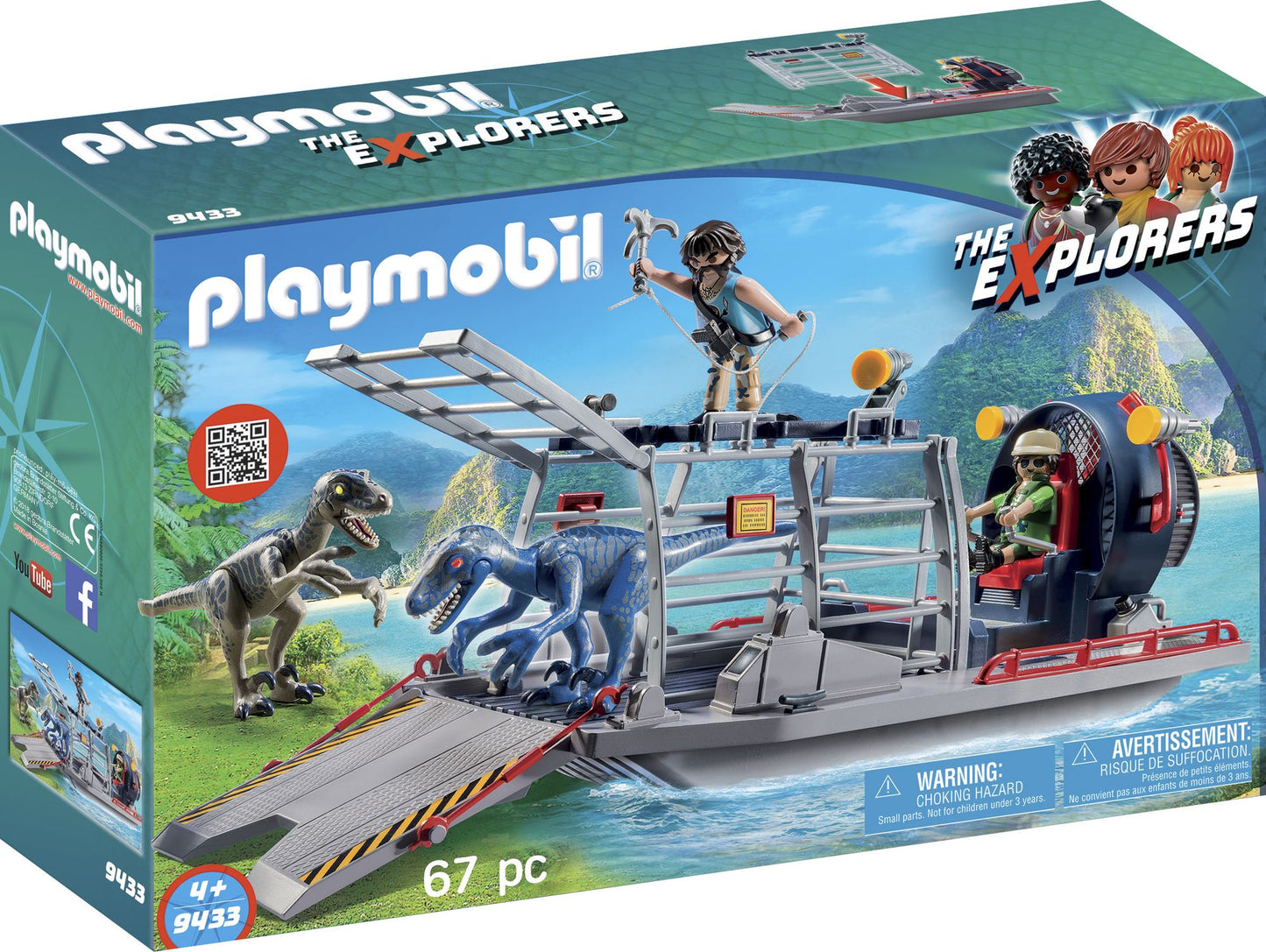 Enemy Airboat with Raptor