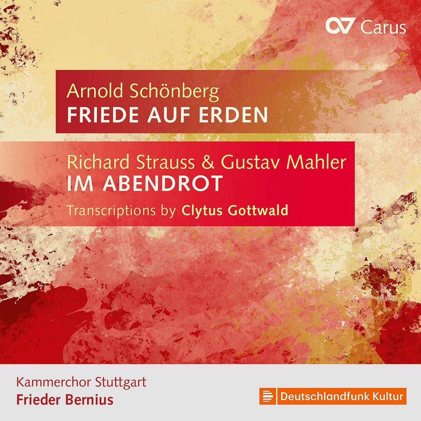 Transcriptions By Clytus Gottwald Schoenberg (Mahler / Strauss / Florian Pedarnig)