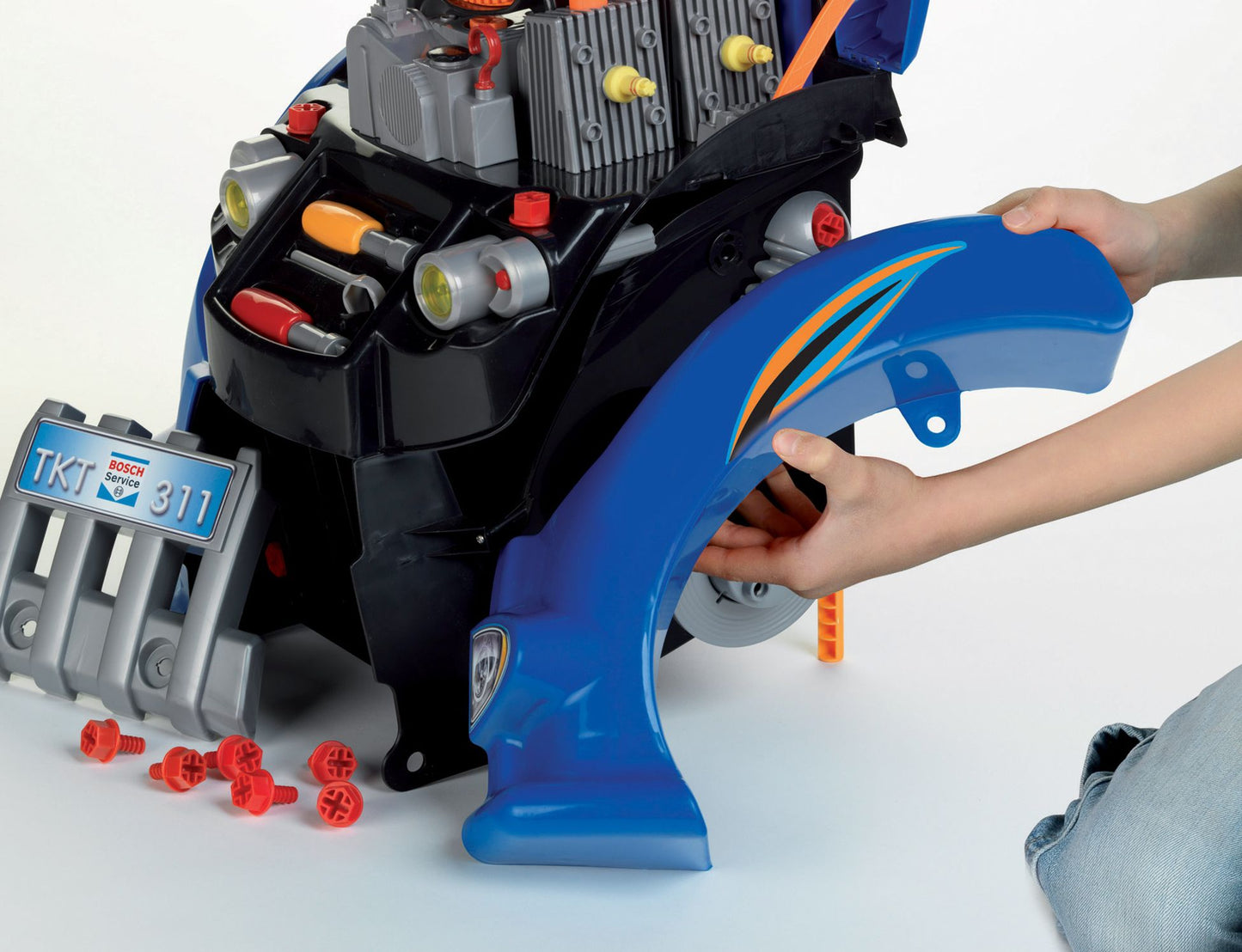Theo Klein Hot Wheels Service Car Station/Engine