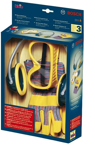 Bosch Toy Tool Set with Gloves, Goggles & Ear Muffs