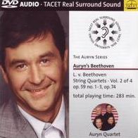 Beethoven: String Quartets, Vol. 2 of 4 (Auryn Quartet)