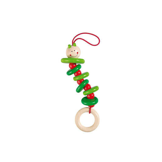 Haba Rattling Caterpillar Dangling Figure