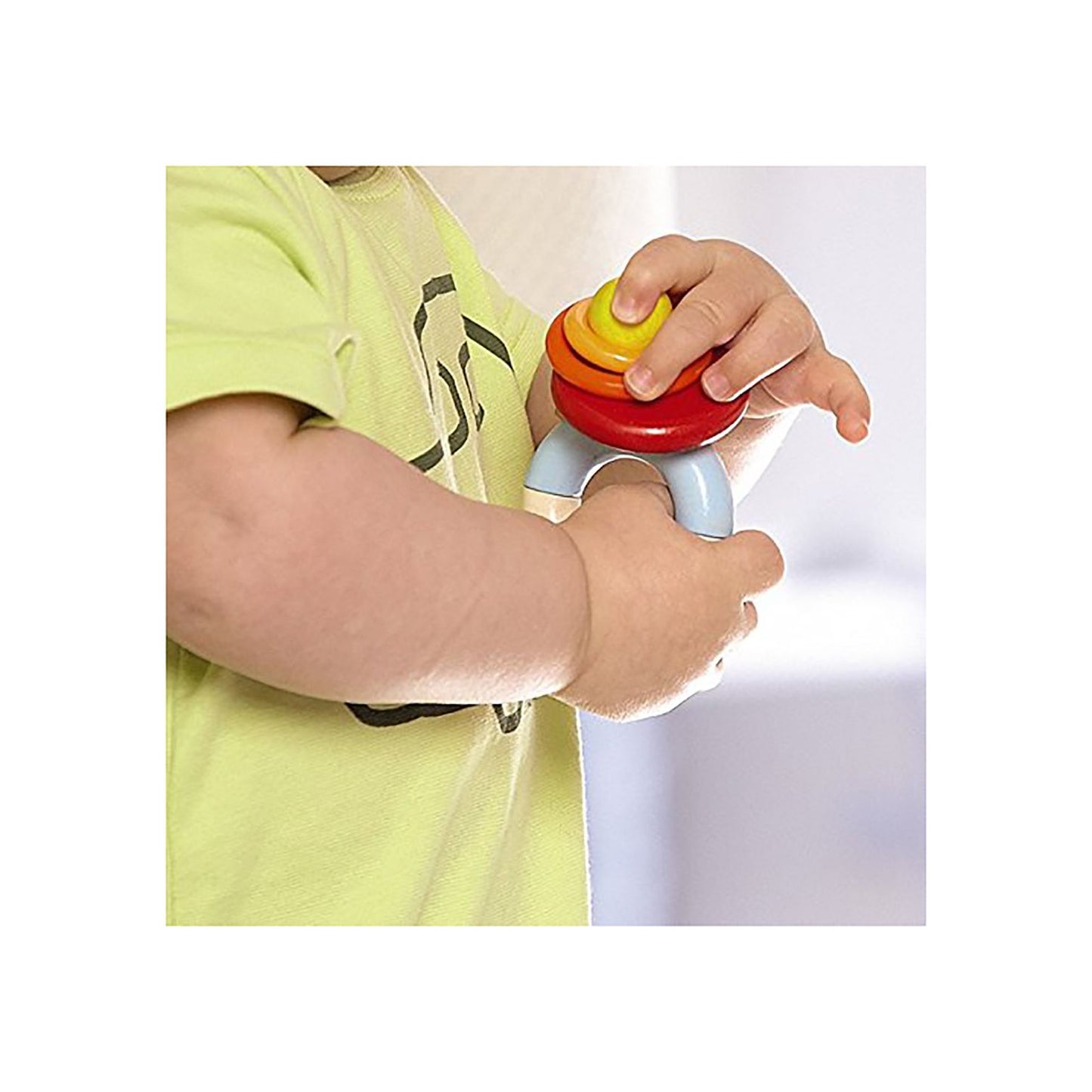 HABA Wooden Ringi Clutching Toy