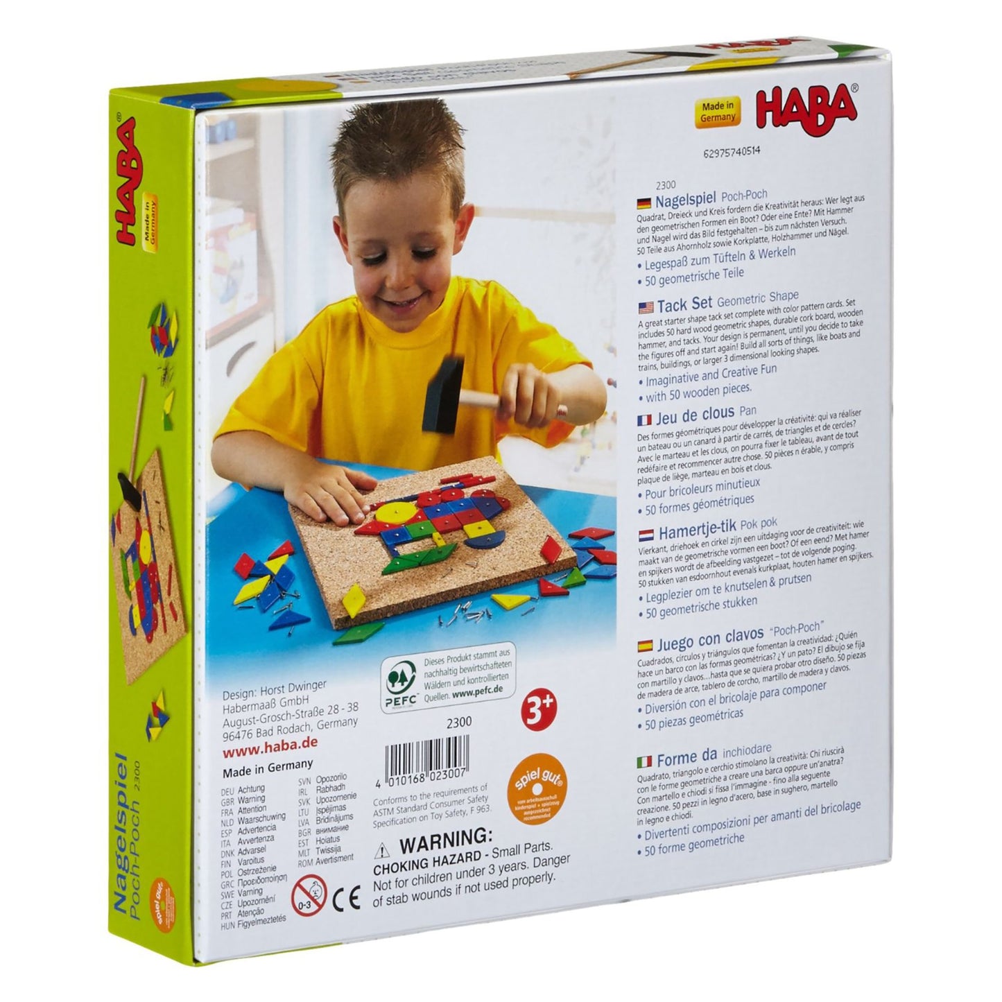 HABA Geo Shape Tack Zap