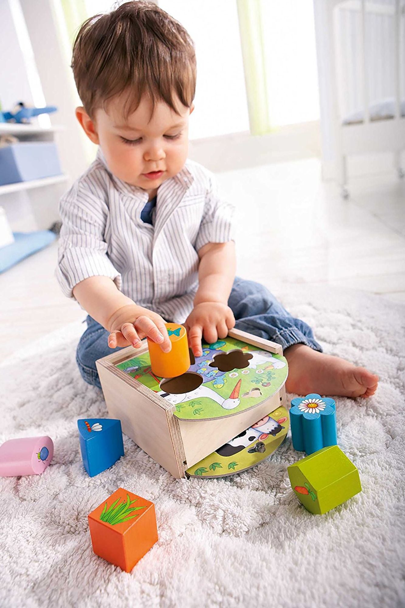 HABA Animals Sorting Box - Wooden Shape Sorter