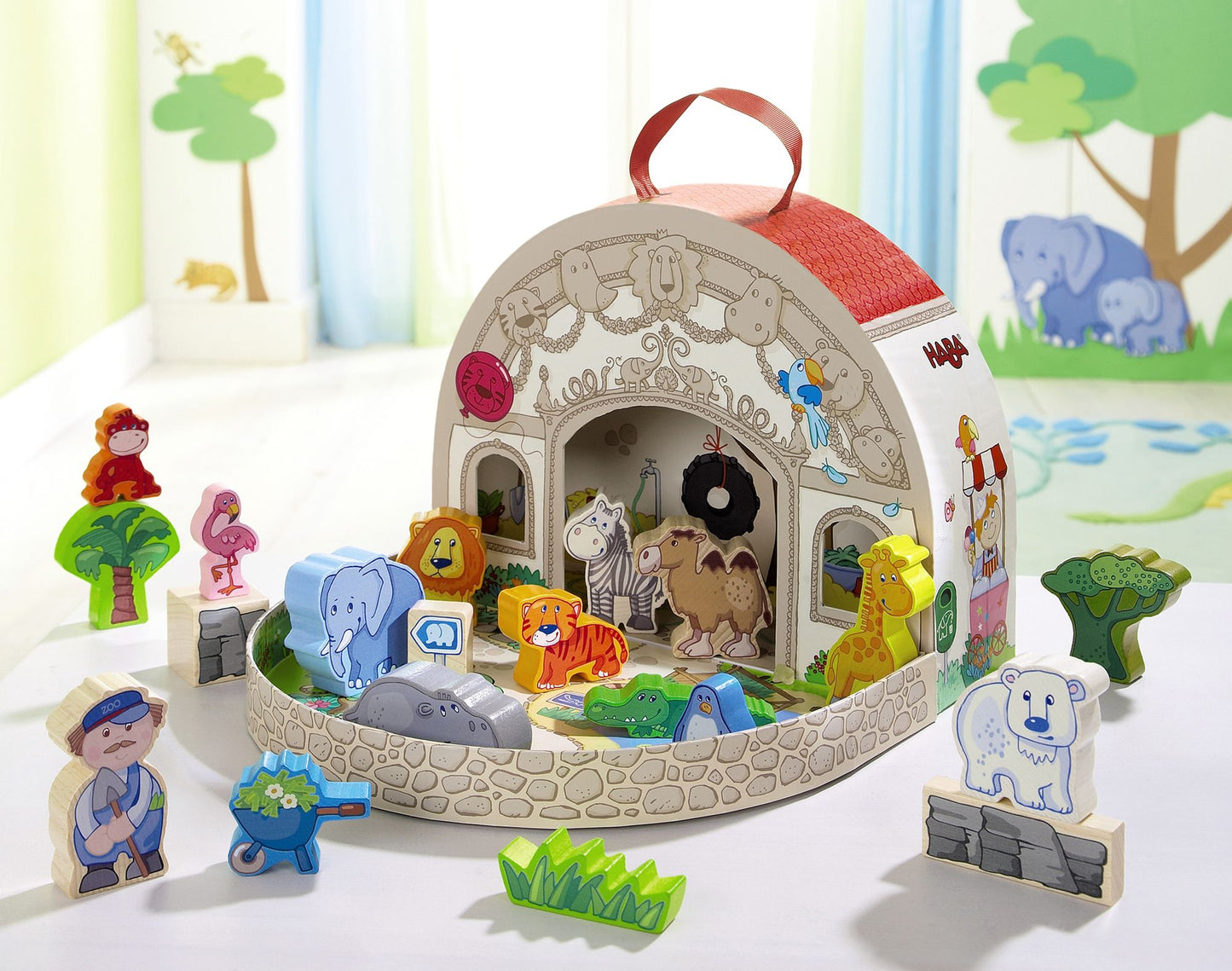 At the Zoo - Large Play Set