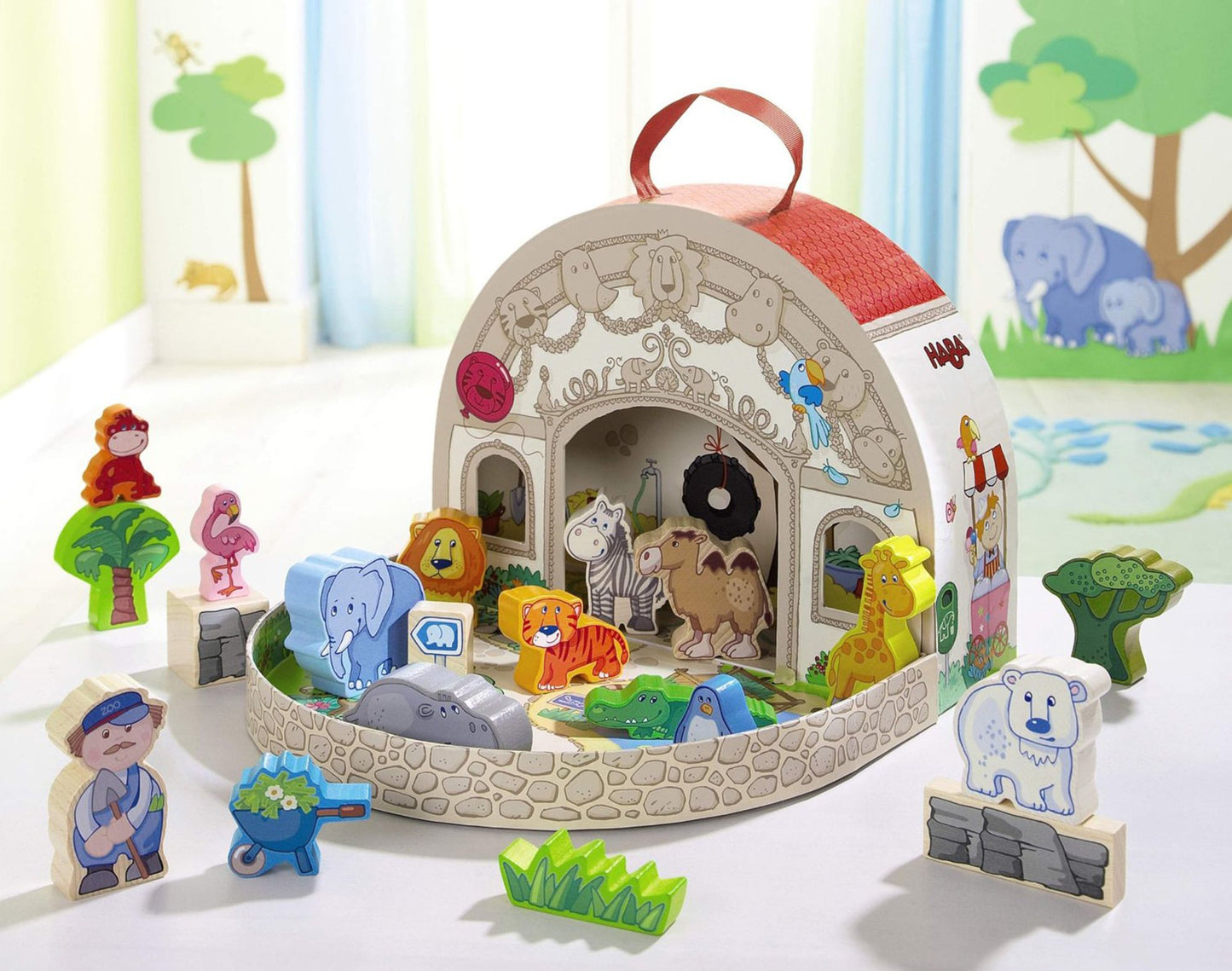 At the Zoo - Large Play Set
