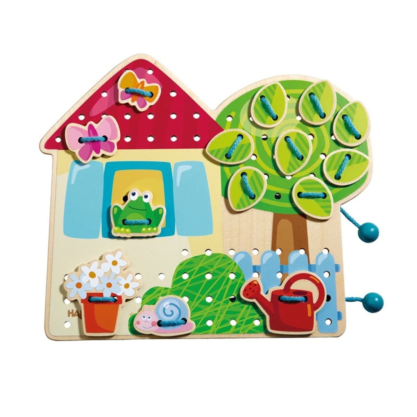 HABA Greta's Garden Lodge Threading game