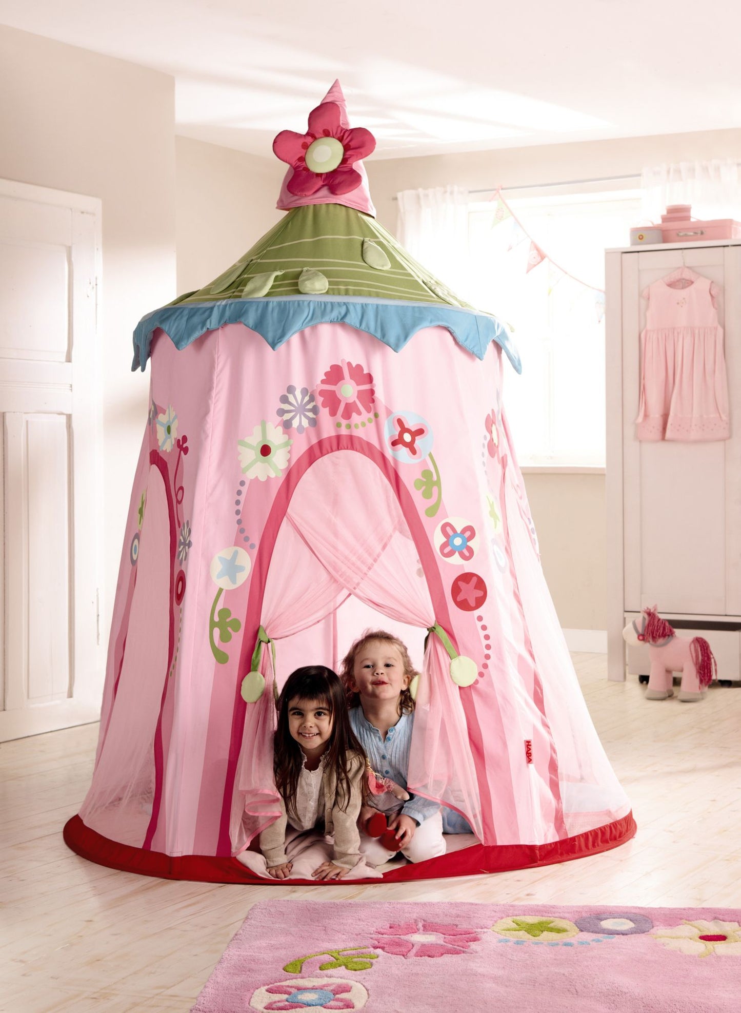 HABA Floral Wreath Play Tent