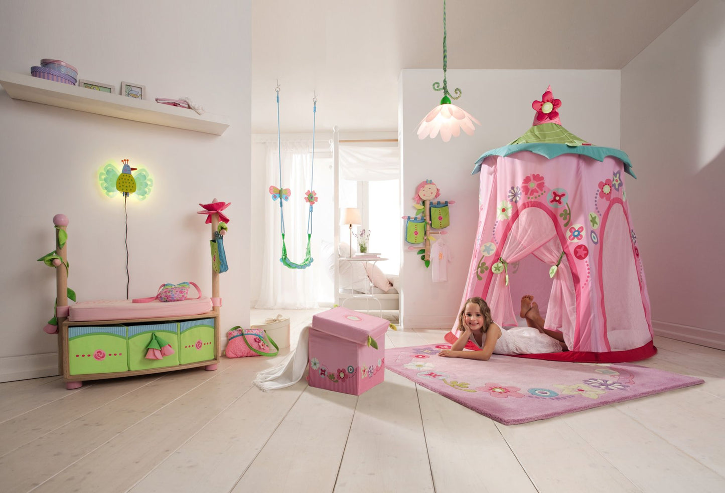 HABA Floral Wreath Play Tent