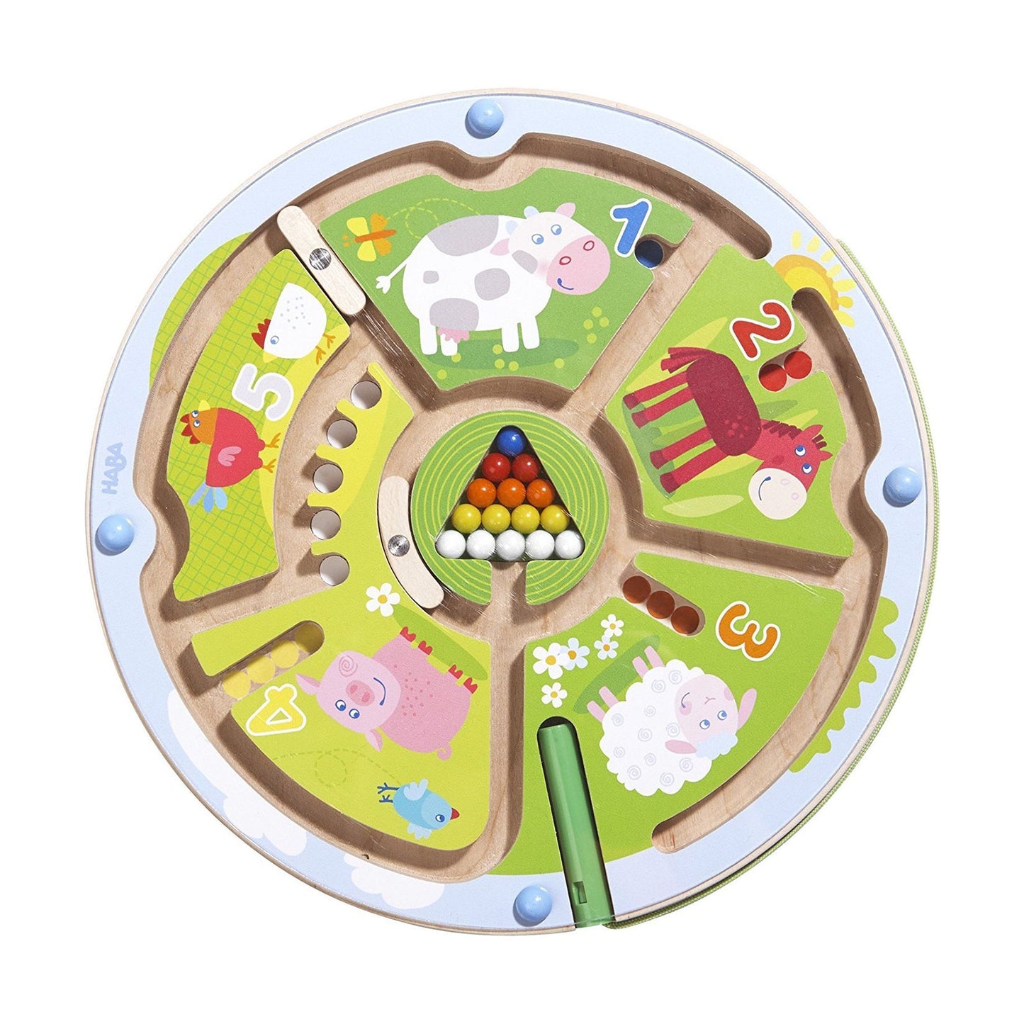 HABA Number Maze Magnetic Game STEM Toy