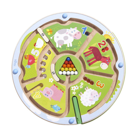 HABA Number Maze Magnetic Game STEM Toy