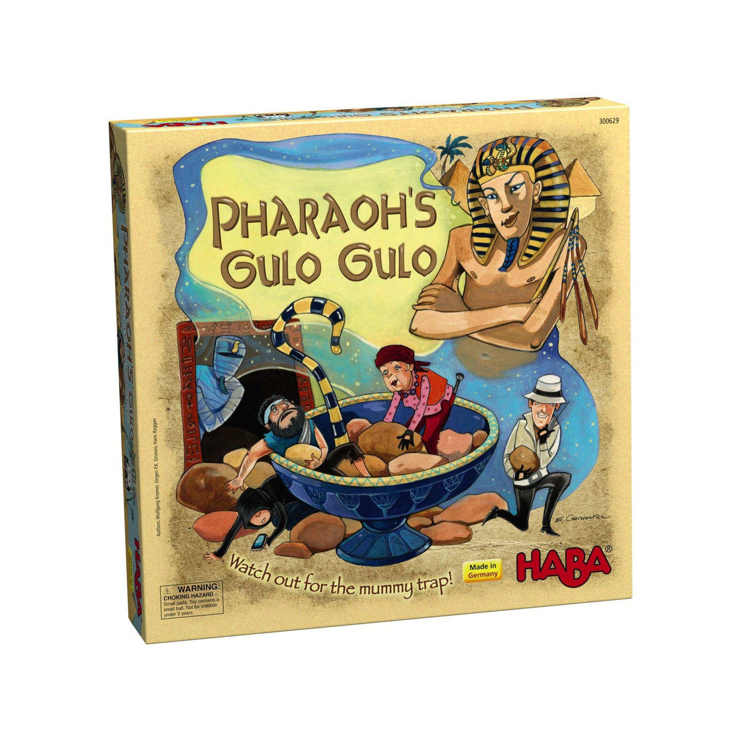 HABA Pharaoh's Gulo Gulo Board Game