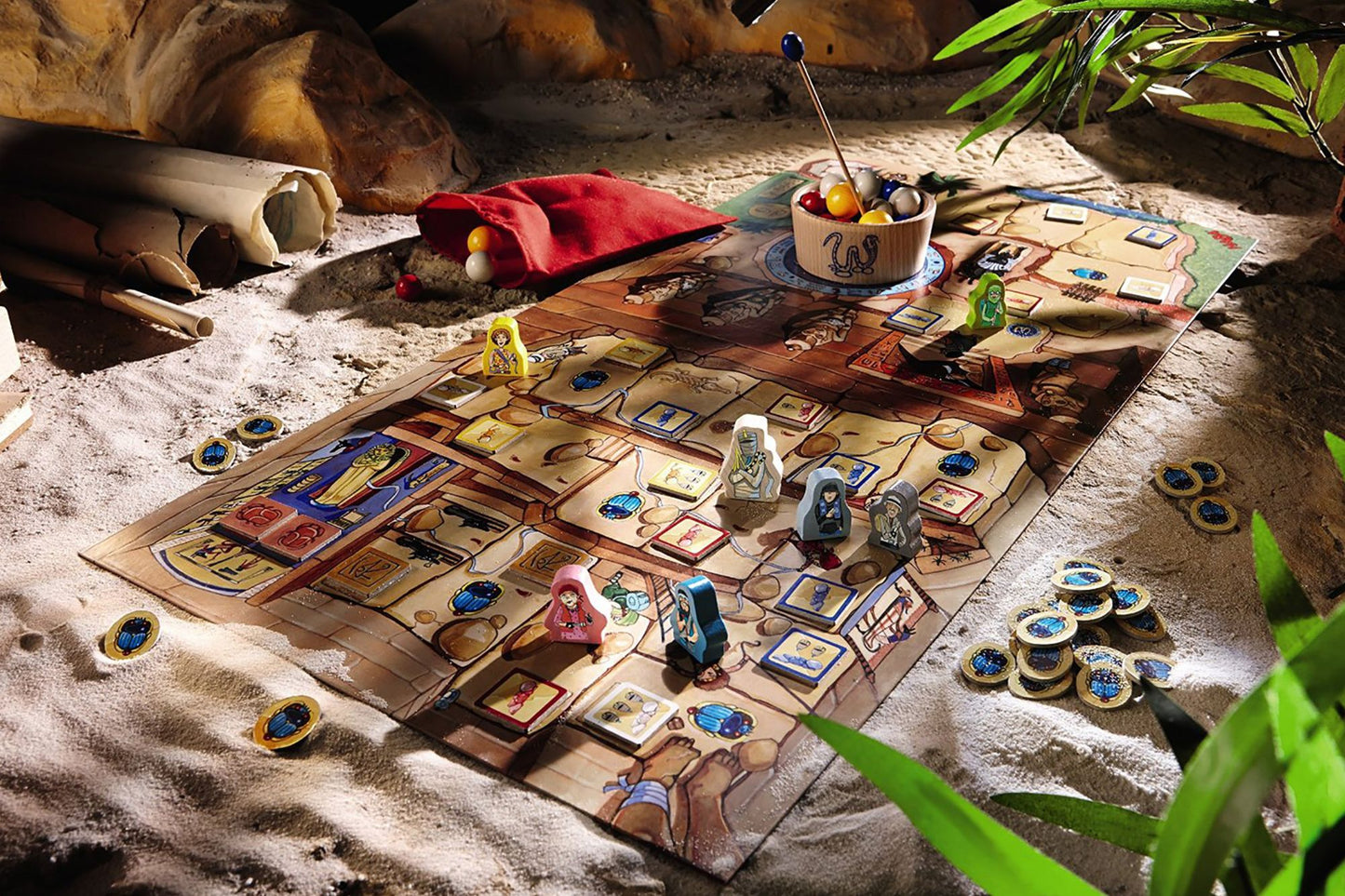 HABA Pharaoh's Gulo Gulo Board Game
