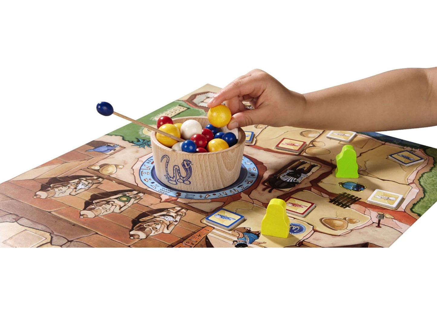 HABA Pharaoh's Gulo Gulo Board Game