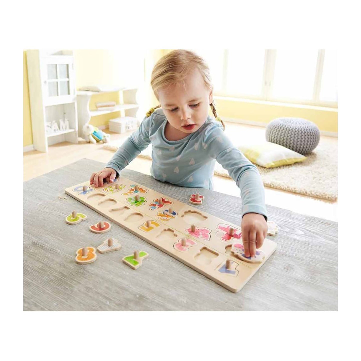 HABA Clutching Puzzle Animals by Number - 20 Piece