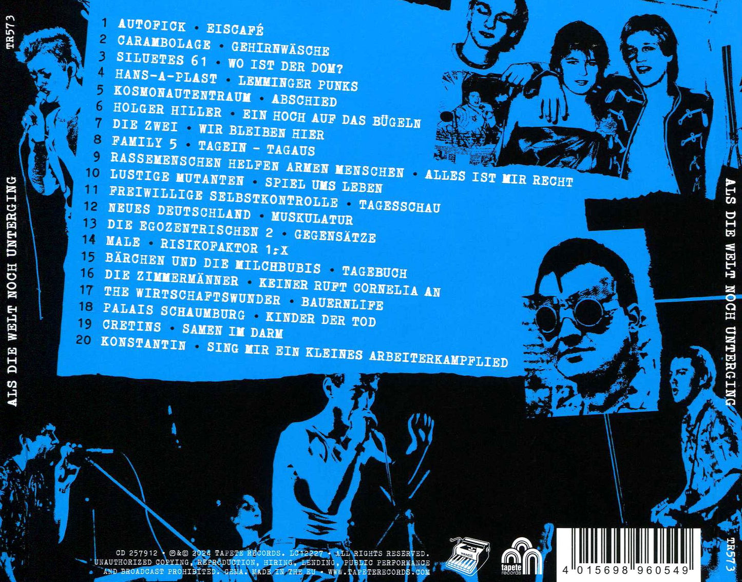 Als Die Welt Noch Unterging: German 1979-84