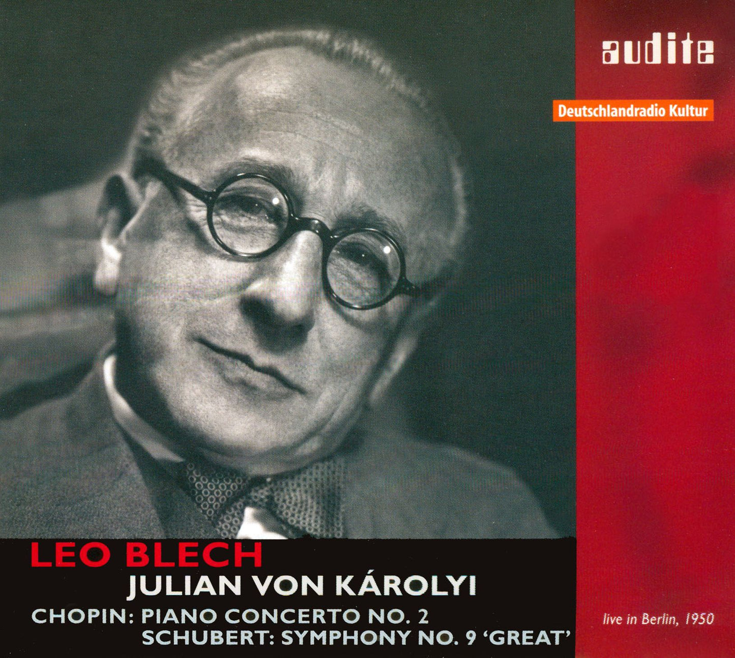 Chopin: Piano Concerto No. 2; Schubert: Symphony No. 9 'Great'