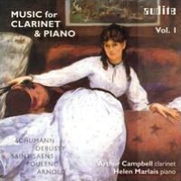 Music for Clarinet & Piano, Vol. 1