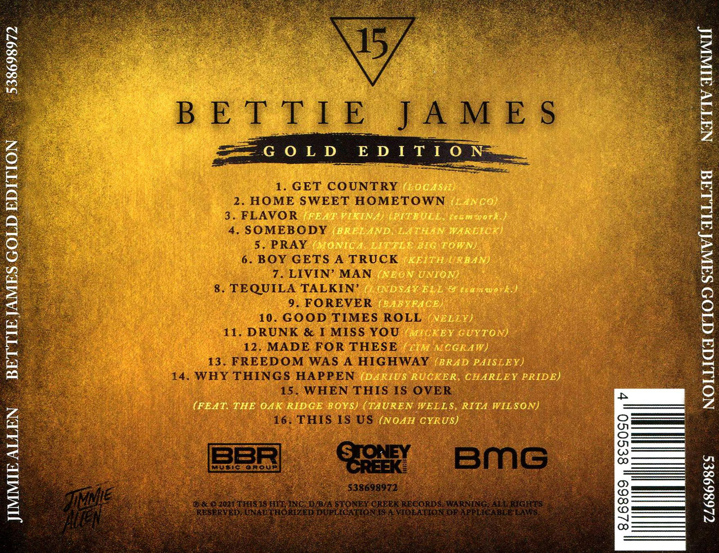 Bettie James Gold Edition