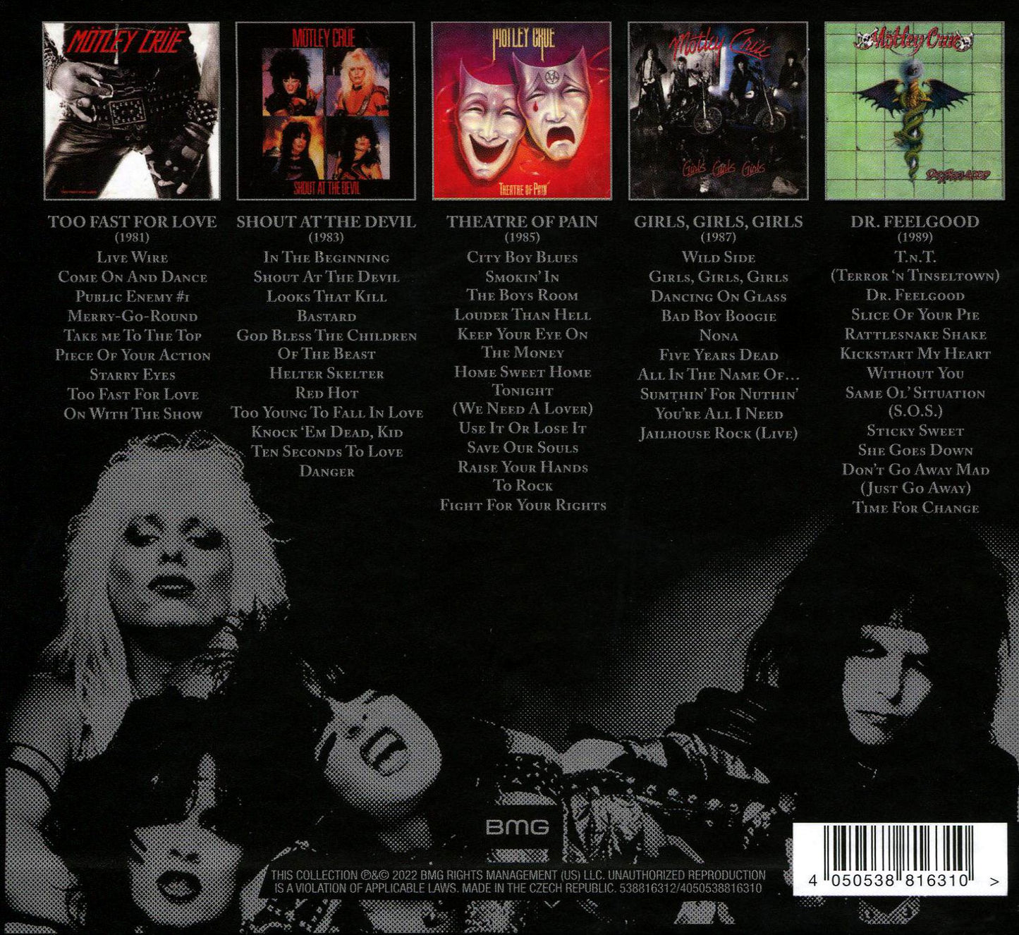 Crucial Crue: The Studio Albums 1981-1989 (Box)