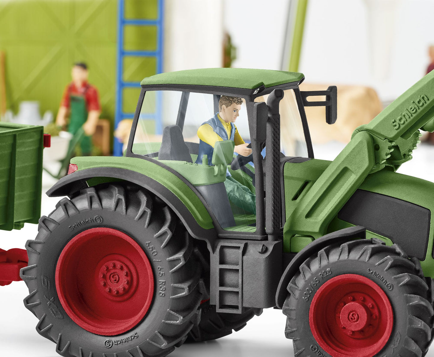 Tractor with trailer