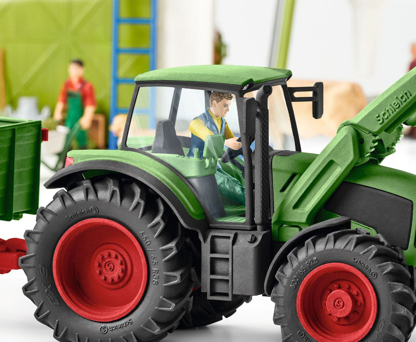 Tractor with trailer