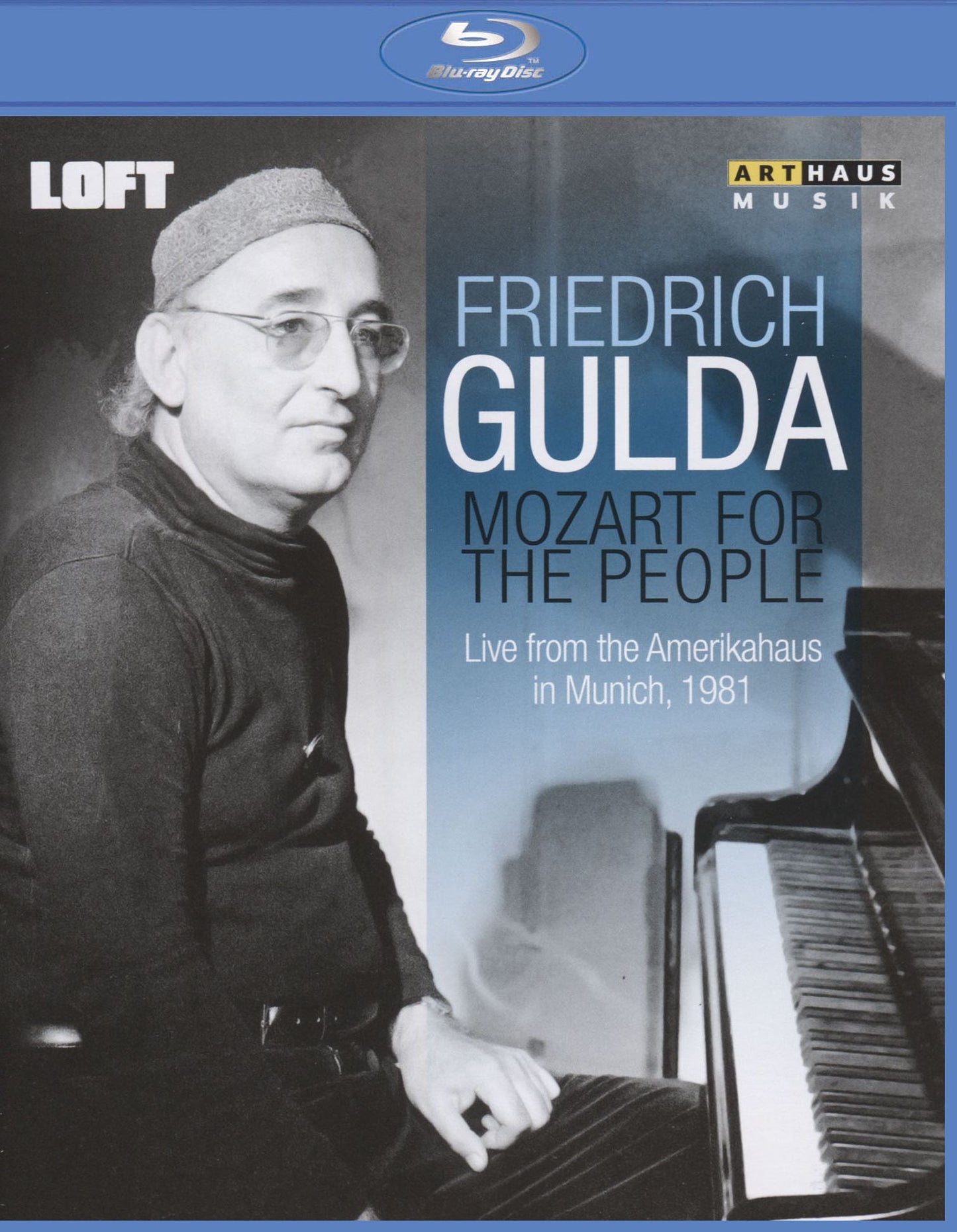 Friedrich Gulda: Plays Mozart for the People [Blu-ray]