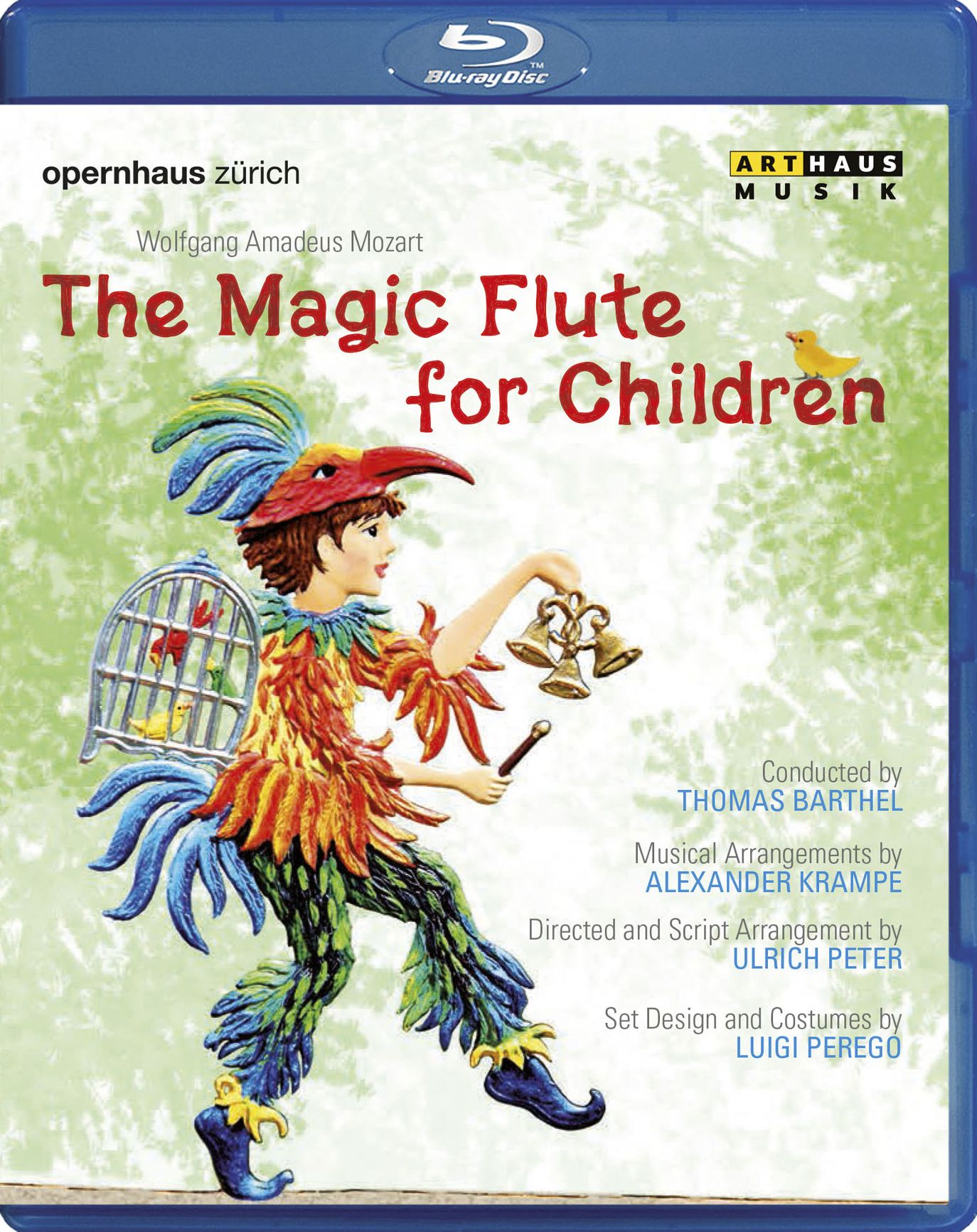 The Magic Flute for Children (Opernhaus Z?rich) [Blu-ray]