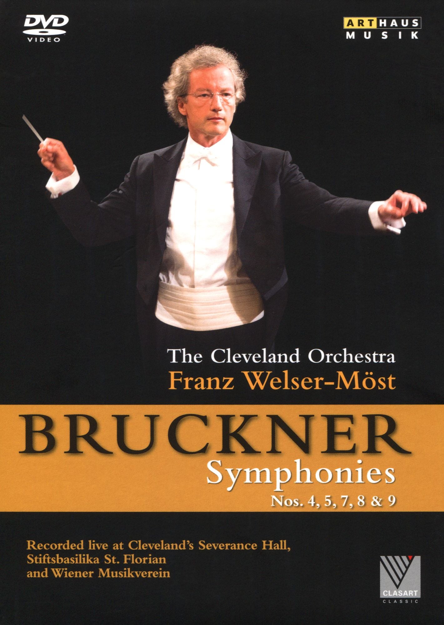 Anton Bruckner: Symphonies Nos 4 5 7 8 & 9
