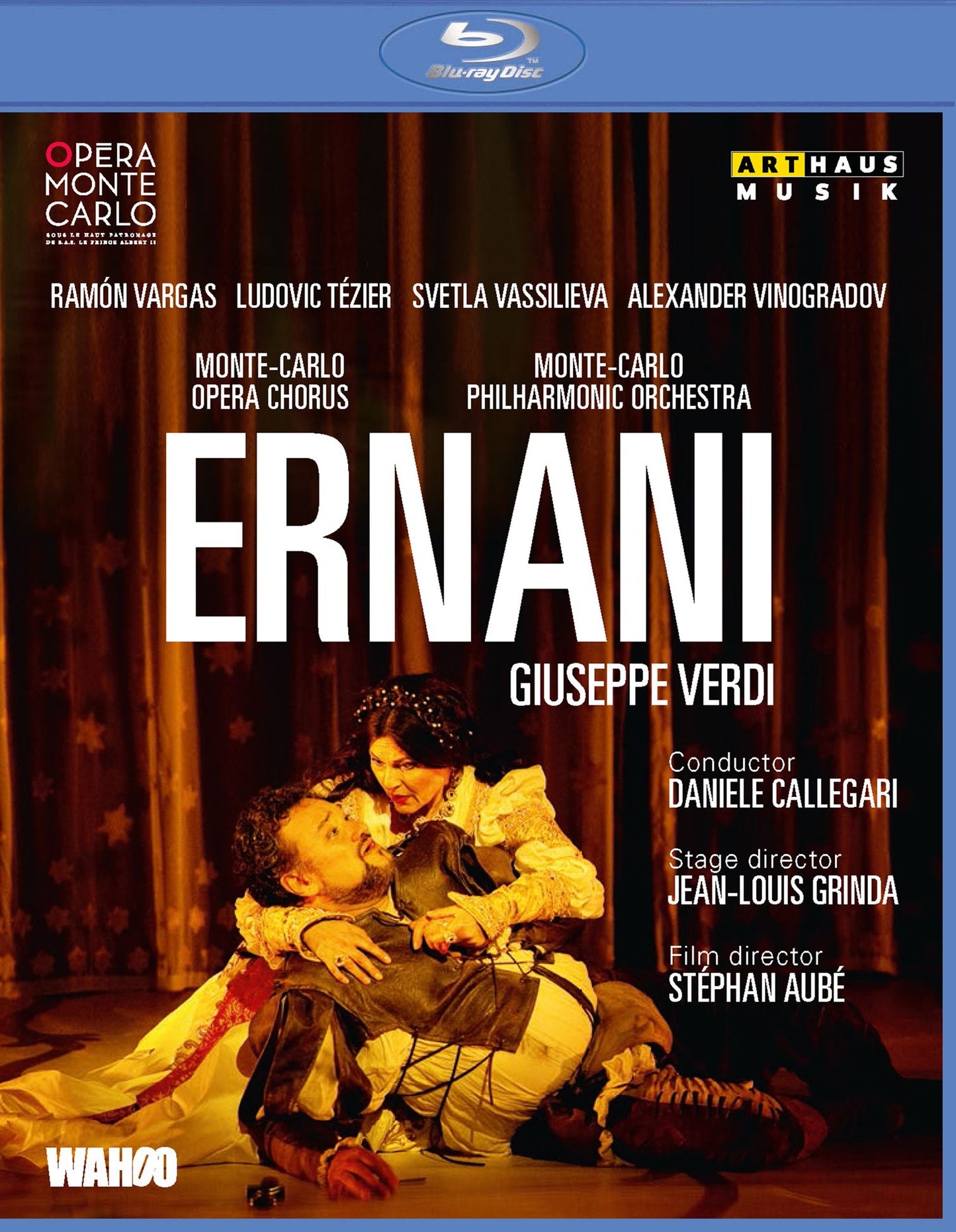 Ernani (Opéra Monte Carlo) [Blu-ray]