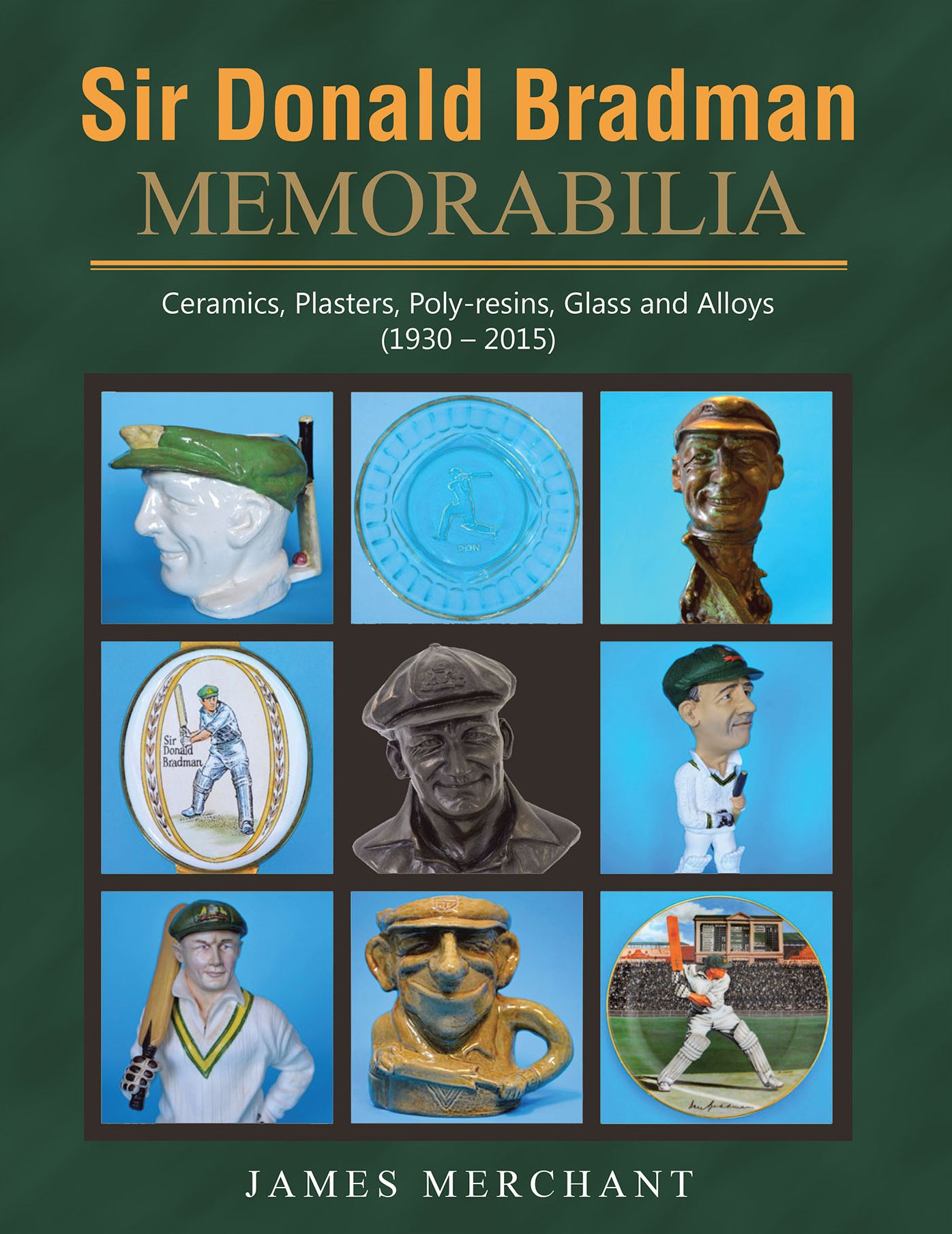 Sir Donald Bradman Memorabilia: Ceramics, Plasters, Poly-resins, Glass and Alloys (1930 - 2015)