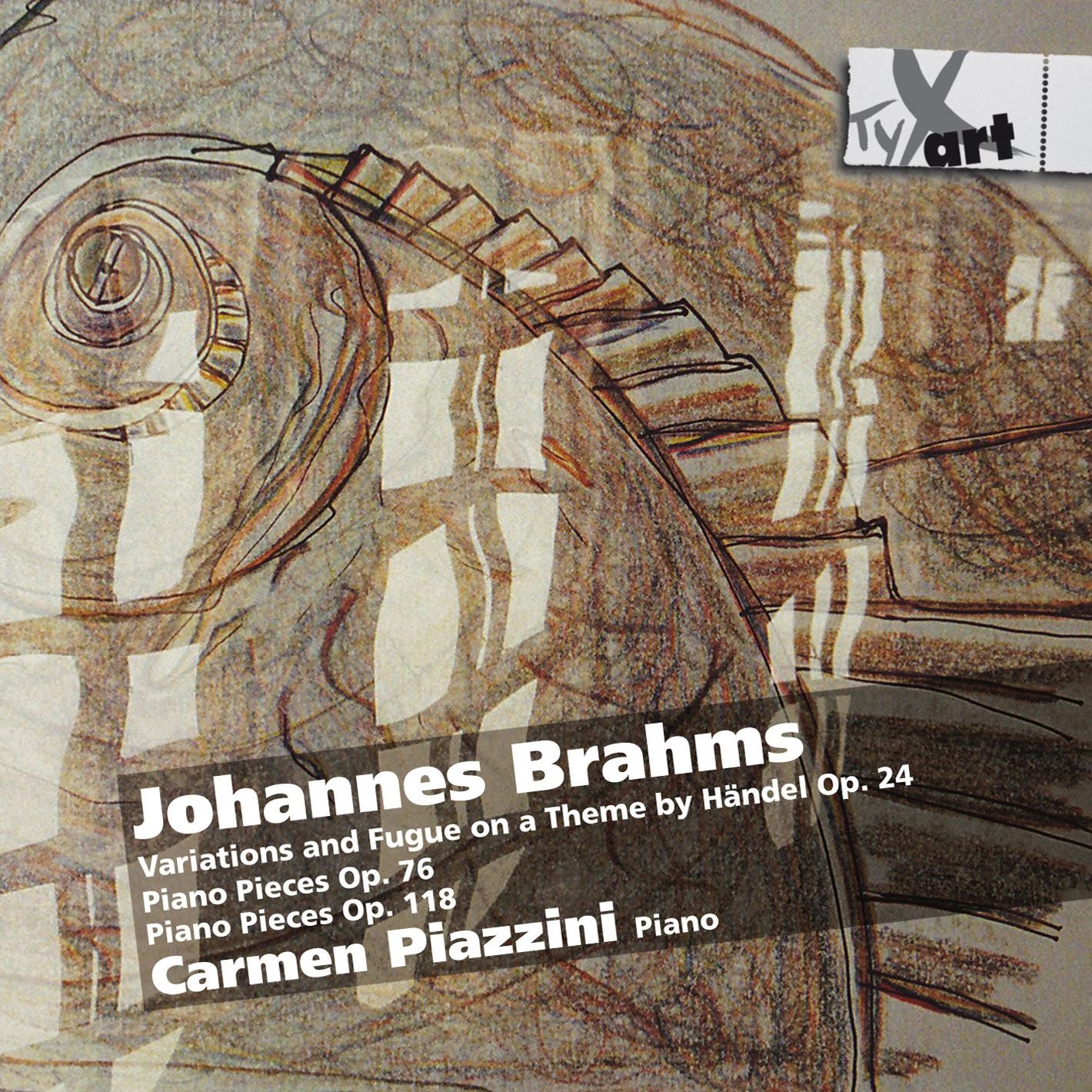 Johannes Brahms: Variations And Fugue On A Theme By Händel Op. 24; Piano Pieces Opp. 76 & 118