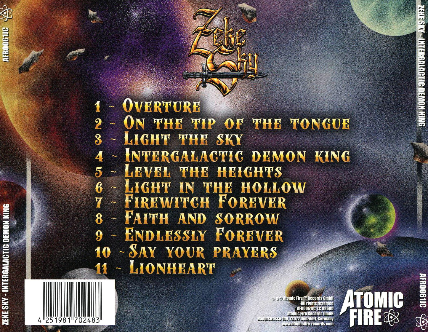 Zeke Sky - Intergalactic Demon King