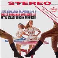 Liszt: Hungarian Rhapsodies 2 & 3; Enesco: Roumanian Rhapsodies 1 & 2