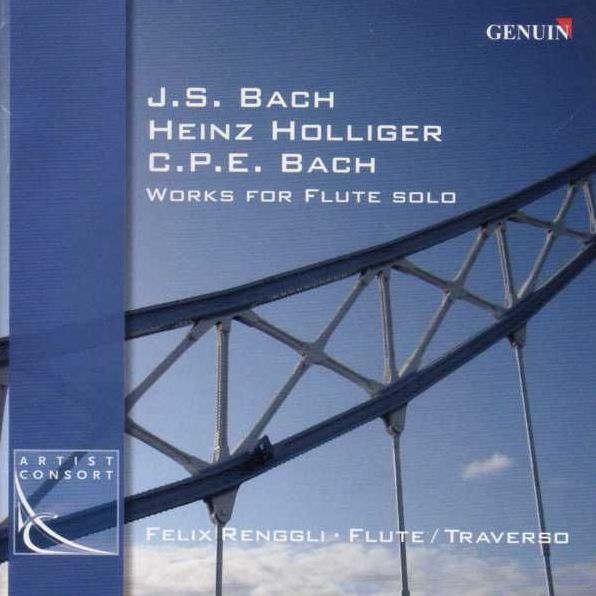 Johann Sebastian Bach, Carl Ph.e. Bach, Heinz Holliger: Works For Flute Solo