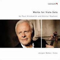 Works For Viola Solo By Paul Hindemith And Günter Raphael