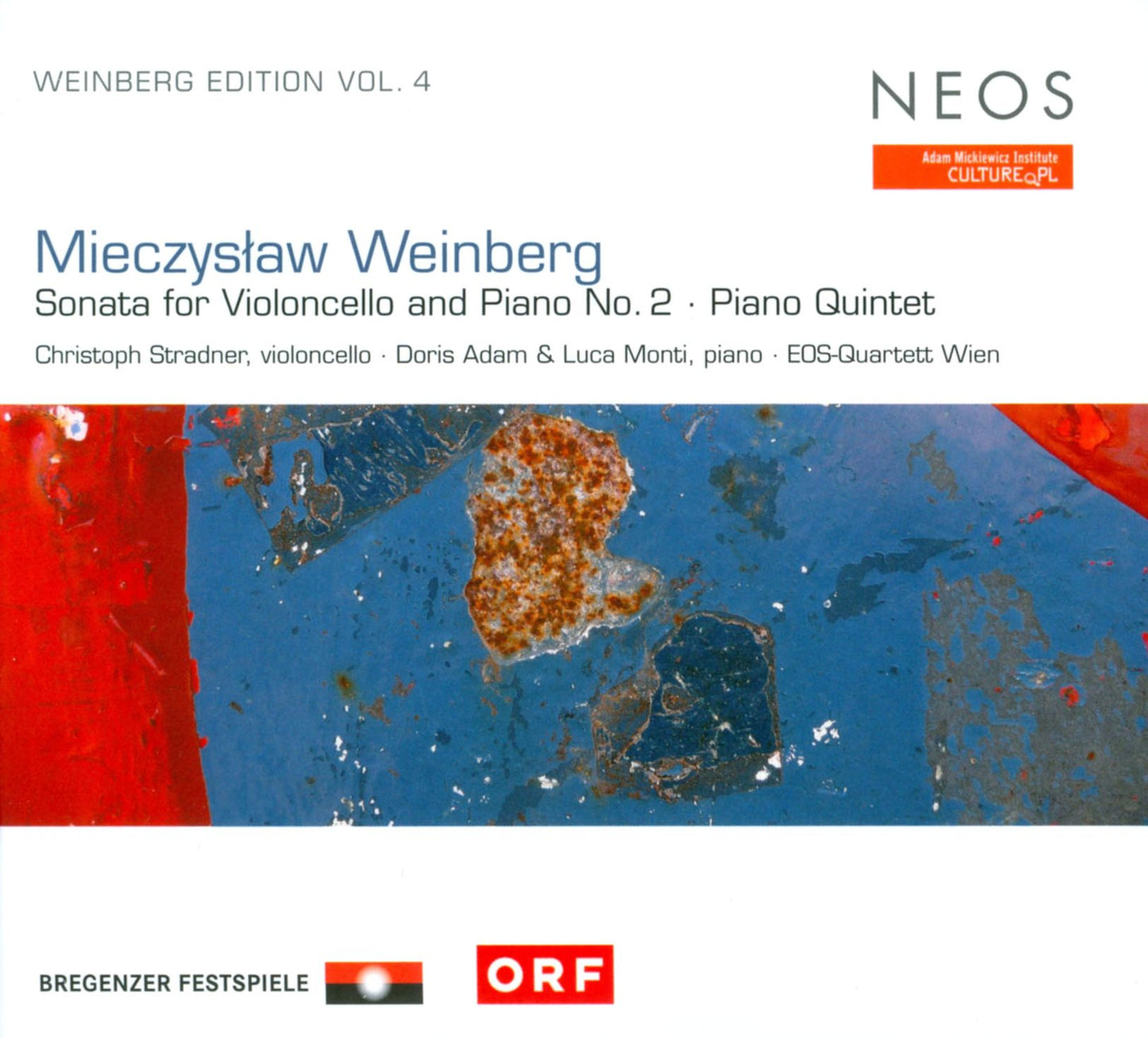 Mieczyslaw Weinberg: Sonata for Violoncello & Piano No. 2; Piano Quintet