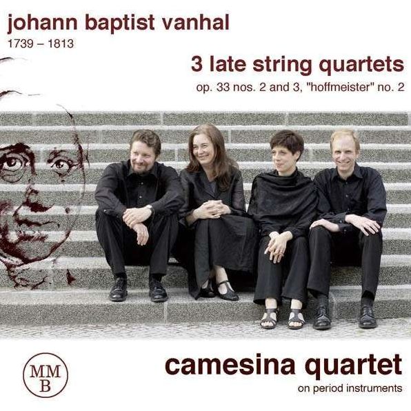 Johann Baptist Vanhal: 3 Late String Quartets