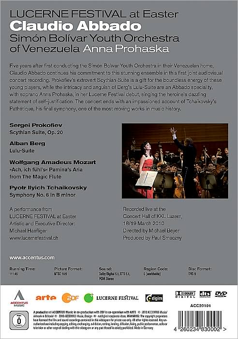Claudio Abbado/Simon Bolivar Youth Orchestra of Venezuela: Prokofiev/Berg/Tchaikovsky