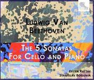Ludwig Van Beethoven: The 5 Sonatas For Cello And Piano