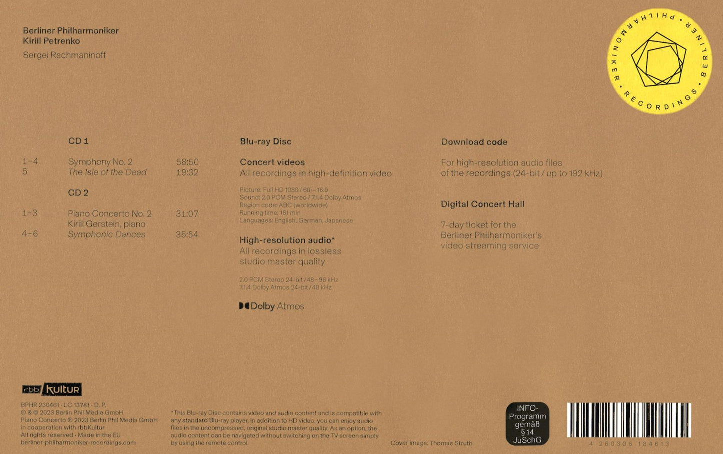 Edition (Petrenko / Rachmaninoff / Berliner Philharmoniker)