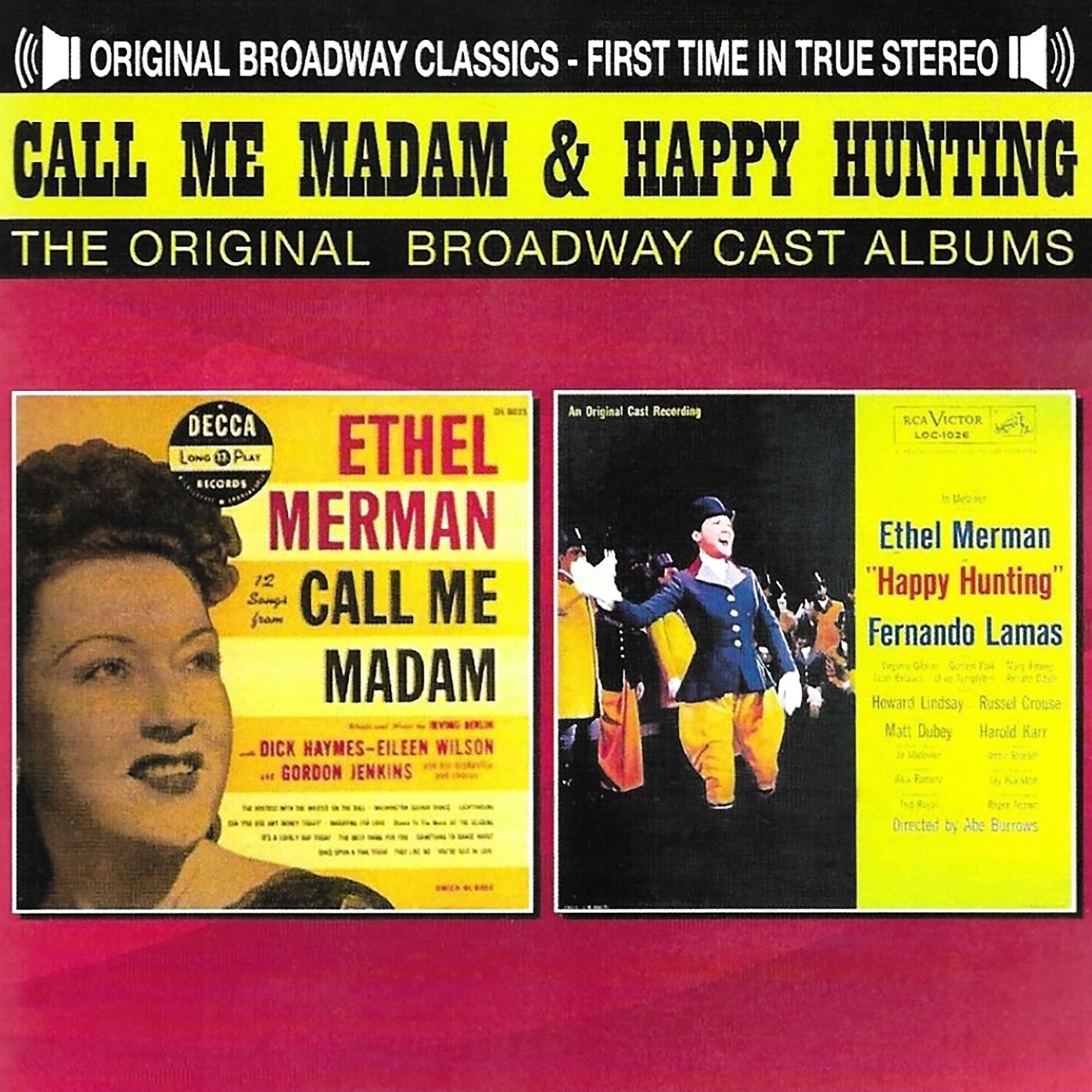 Call Me Madam & Happy Hunting-Ethel Merman / Ocr