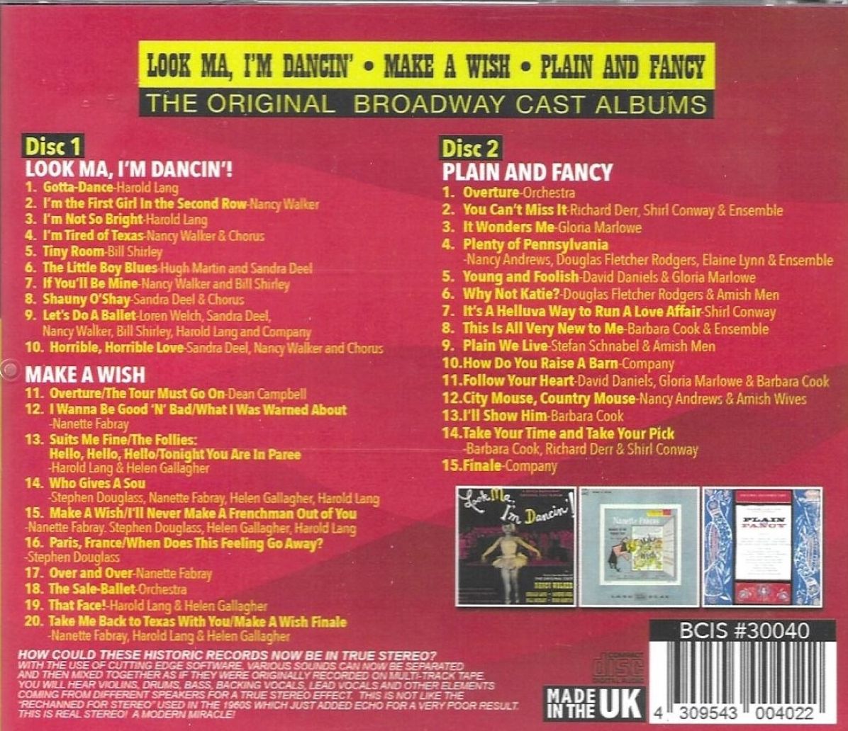 Look Ma I'm Dancin' (1948) / Make A Wish / O.C.R.