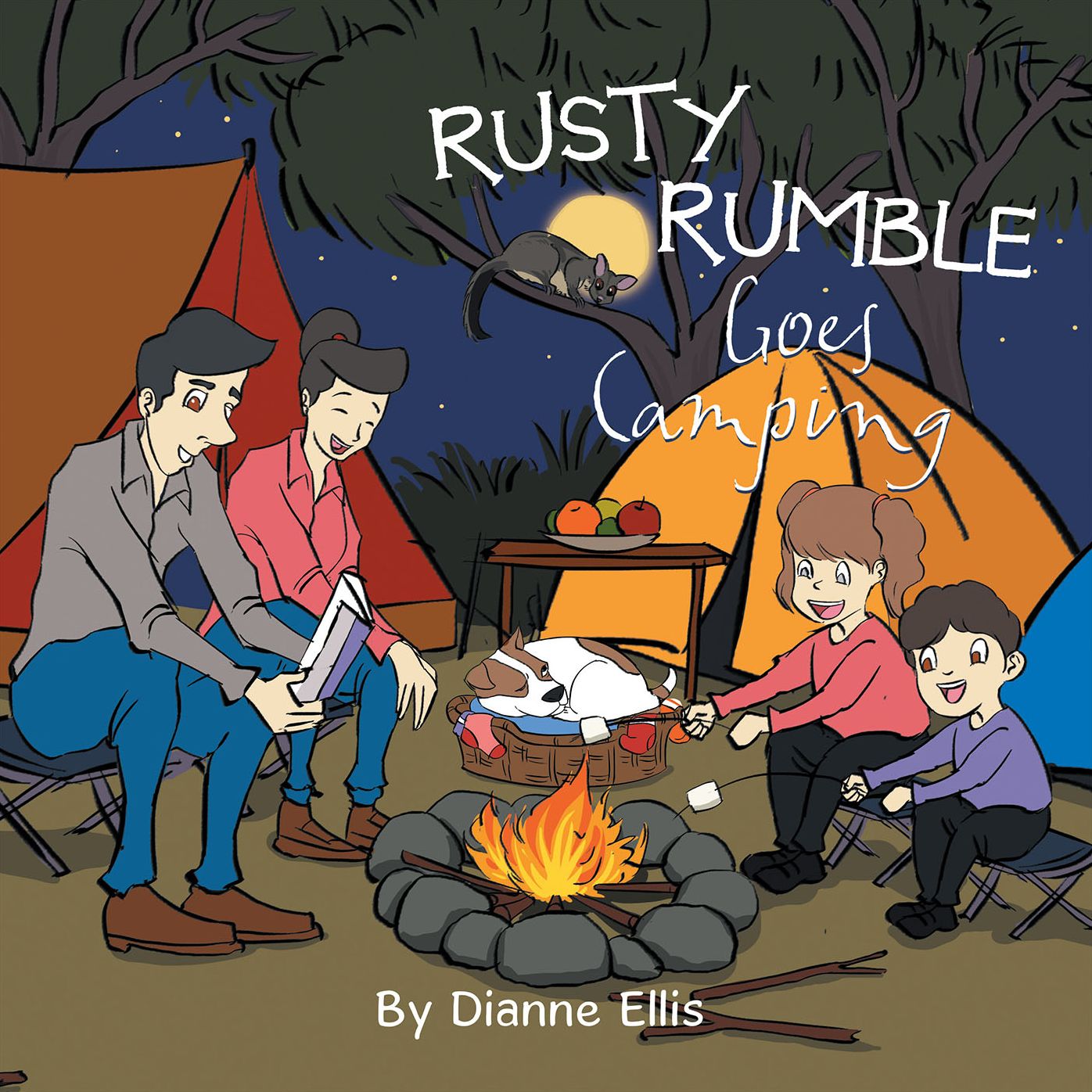 Rusty Rumble Goes Camping